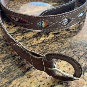 Leather vintage belt.